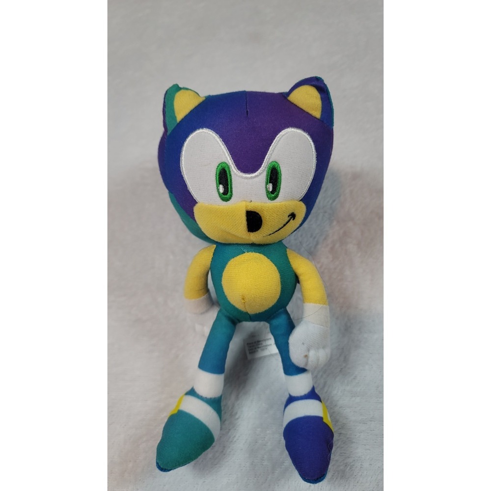 Sonic the Hedgehog‎ Toy Factory 8" Plush - Multicolor Purple/Teal/Blue